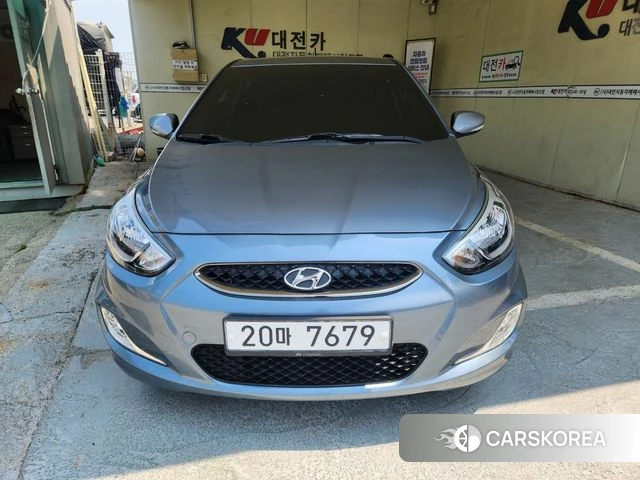 Hyundai Accent (New type) 2018 Серебряный из Кореи