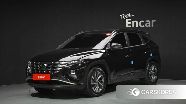 Hyundai Tucson (NX4) 2021 Черный из Кореи