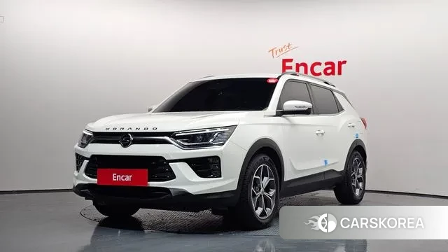 Ssangyong Beautiful Korando 2020 Белый из Кореи