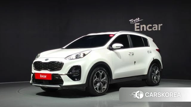 Kia Sportage The Bold 2019 Белый из Кореи