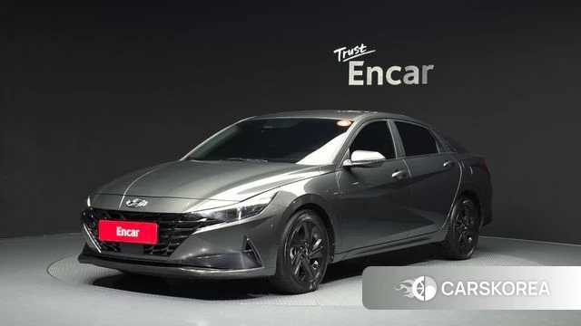 Hyundai Avante (CN7) 2022 Серый из Кореи