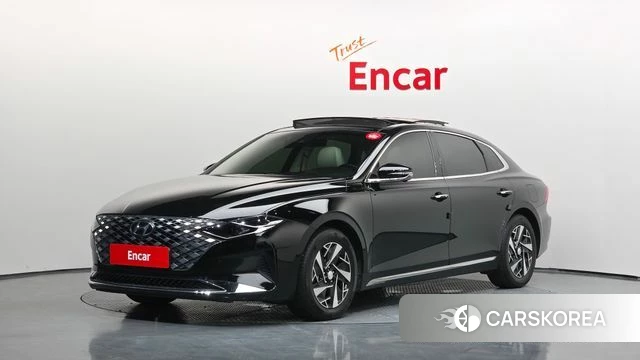 Hyundai The New Grandeur IG Hybrid 2022 Черный из Кореи