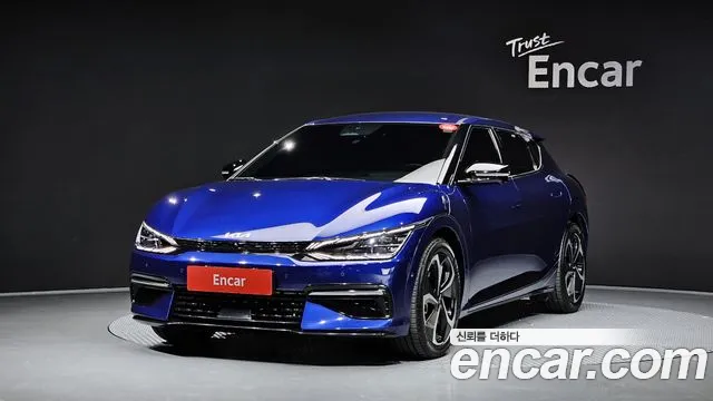 Kia EV6 2021 Синий из Кореи