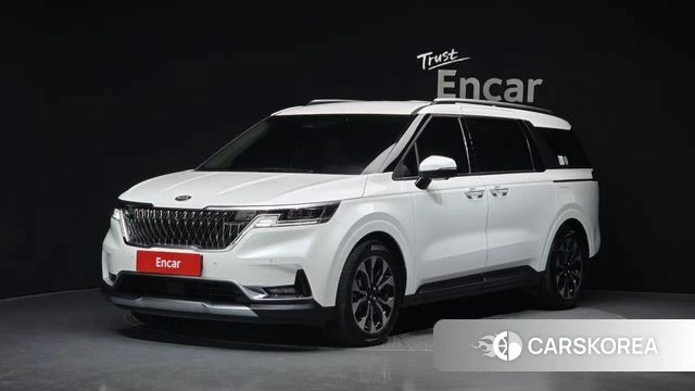 Kia Carnival 4th generation 2021 Белый из Кореи