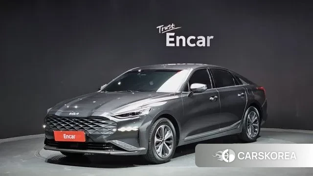 Kia K8 Hybrid 2022 Серый из Кореи