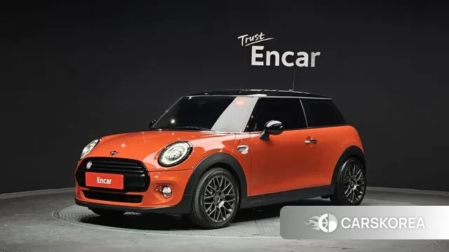 Mini Cooper 2019 Оранжевый из Кореи