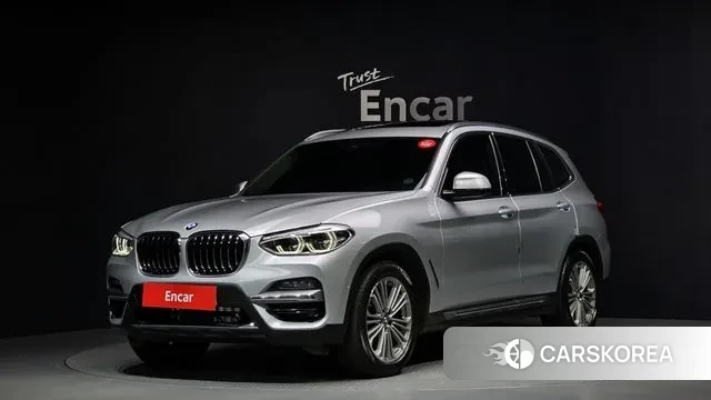 BMW X3 (G01) 2020 Серебряный из Кореи