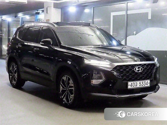 Hyundai Santa Fe TM 2018 Черный из Кореи