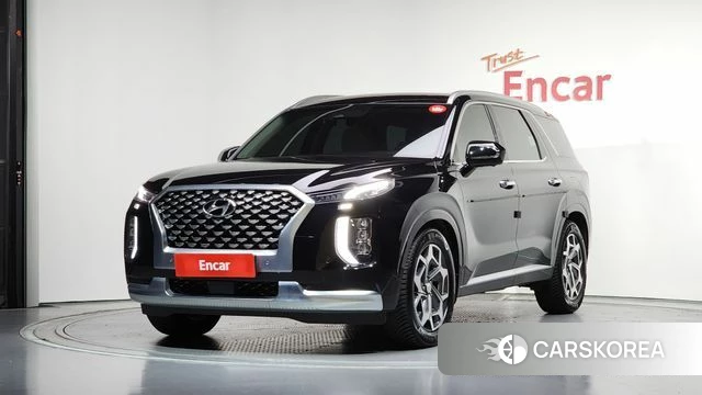 Hyundai Palisade 2021 Черный из Кореи