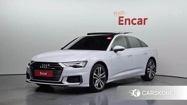 Audi A6 (C8) 2023 Белый из Кореи