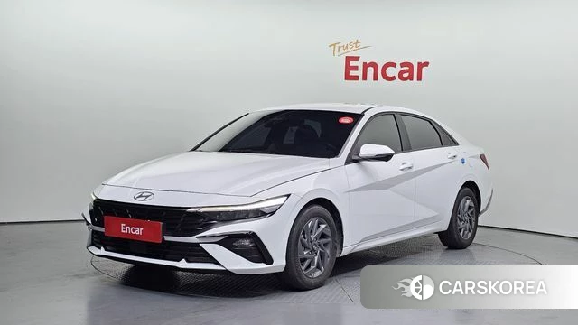 Hyundai The New Avante (CN7) 2024 Белый из Кореи