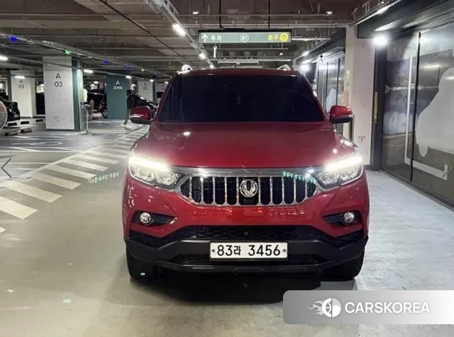 Ssangyong Rexton Sports Cannes 2019 Красный из Кореи