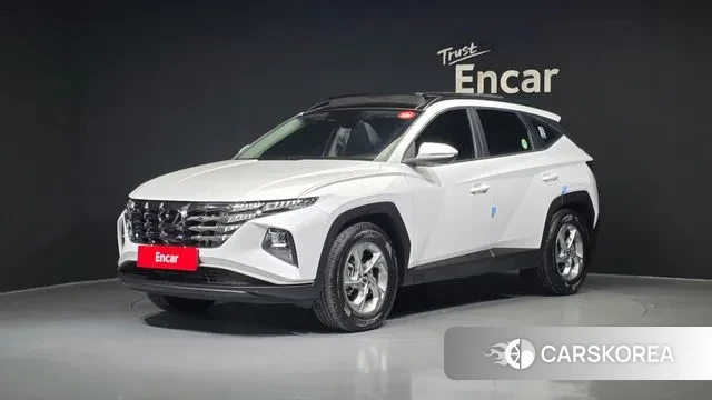 Hyundai Tucson (NX4) 2023 Белый из Кореи