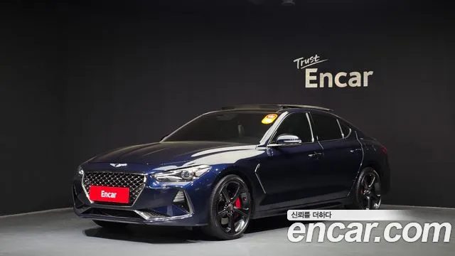 Genesis G70 2018 Синий из Кореи