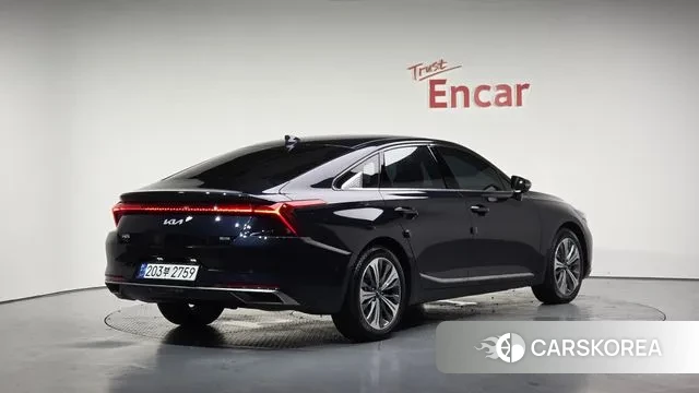 Kia K8 Hybrid 2023 Синий из Кореи