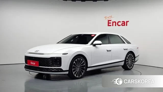 Hyundai Grandeur Hybrid (GN7) 2023 Белый из Кореи