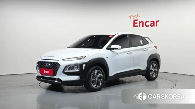 Hyundai Kona Hybrid 2020 Белый из Кореи