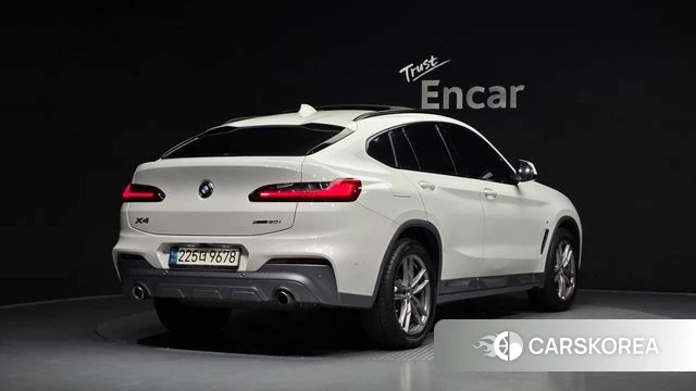 BMW X4 (G02) 2021 Белый из Кореи