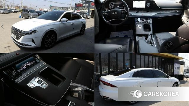 Hyundai The New Grandeur IG 2020 Белый из Кореи