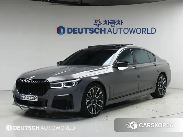 BMW 7 Series (G11) 2021 Серый из Кореи