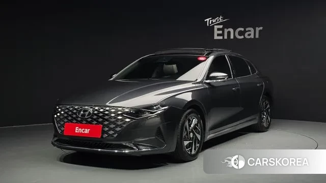 Hyundai The New Grandeur IG Hybrid 2021 Серый из Кореи