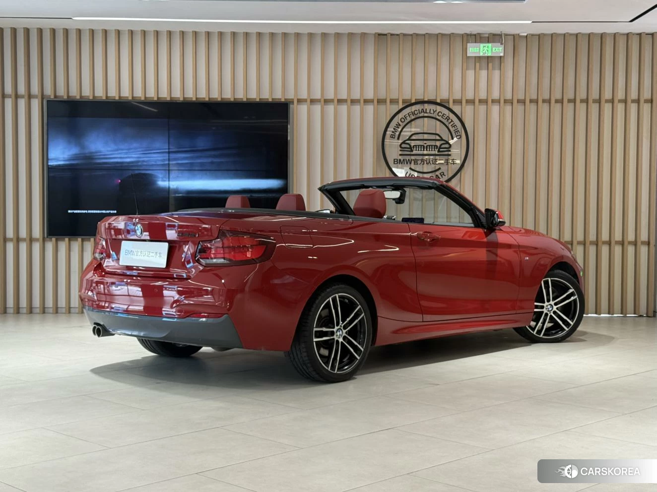 BMW 2 series 2019 Красный из Китая
