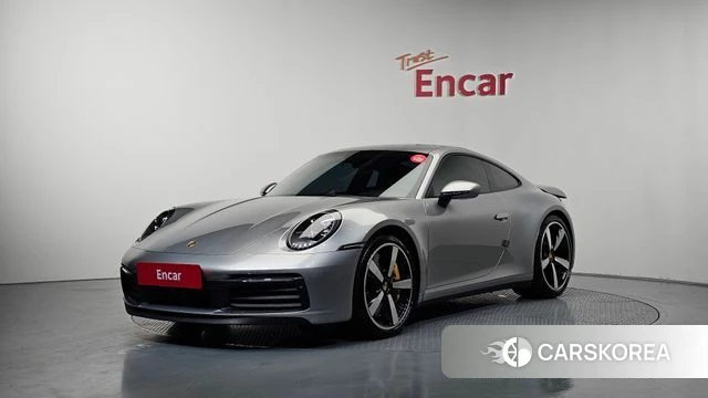 Porsche 911(992) 2021 Серебряный из Кореи
