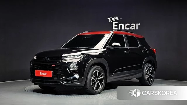 Chevrolet (GM Daewoo) Trailblazer 2021 Черный из Кореи