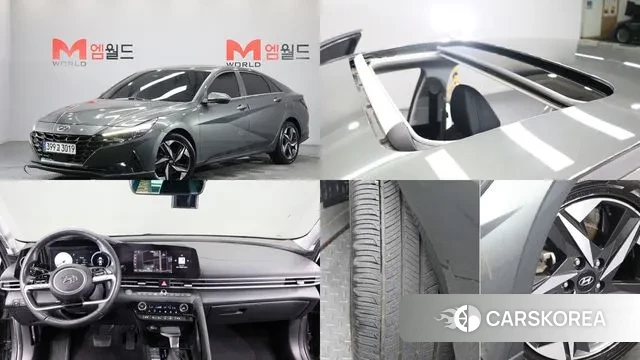 Hyundai Avante (CN7) 2020 Серый из Кореи