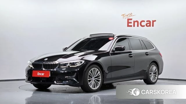BMW 3 Series (G20) 2022 Черный из Кореи