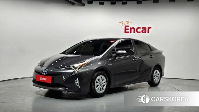 Toyota Prius 4th Generation 2018 Серый из Кореи