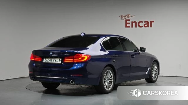 BMW 5 Series (G30) 2020 Синий из Кореи