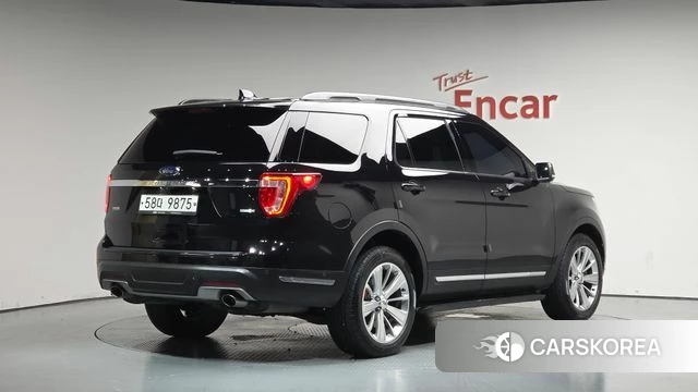Ford Explorer 2019 Черный из Кореи