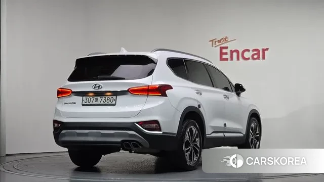 Hyundai Santa Fe TM 2019 Белый из Кореи