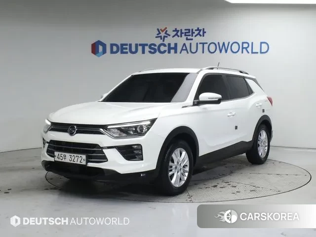 Ssangyong Beautiful Korando 2019 Белый из Кореи