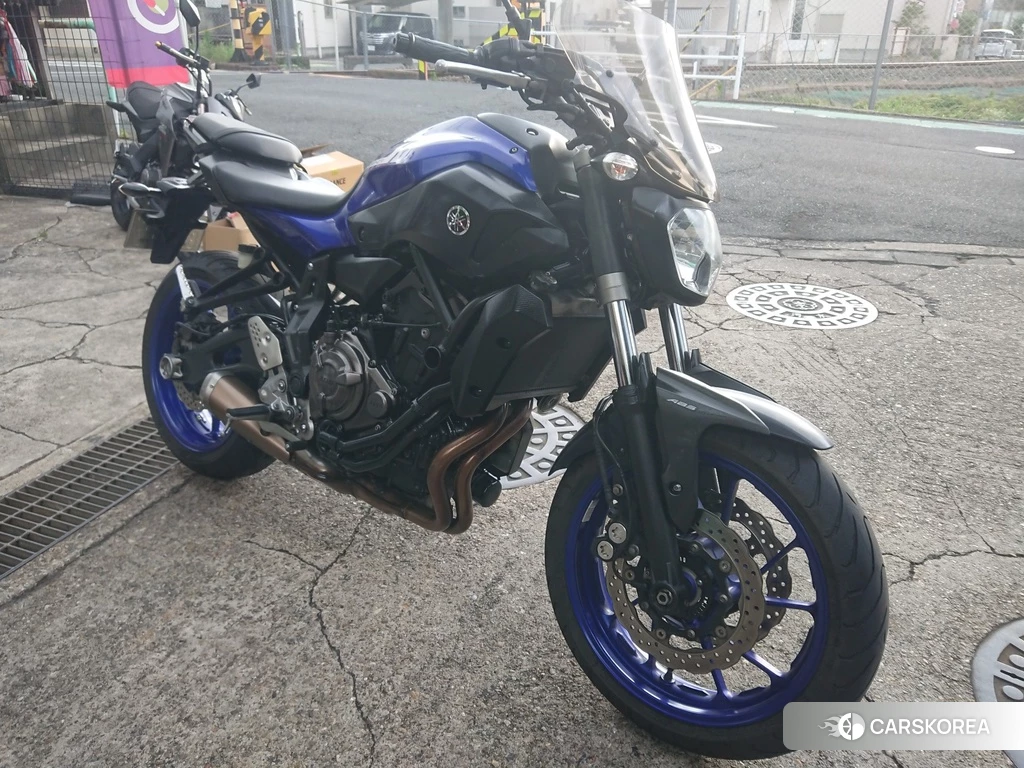 Проданный Yamaha MT-07 ABS 2017 из Японии