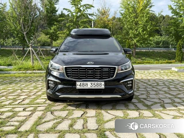 Kia The New Carnival 2019 Черный из Кореи