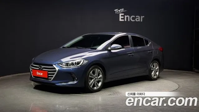 Hyundai Avante AD 2018 Синий из Кореи