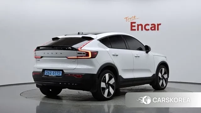 Volvo C40 Richards 2022 Белый из Кореи