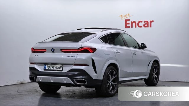 BMW X6 (G06) 2021 Белый из Кореи