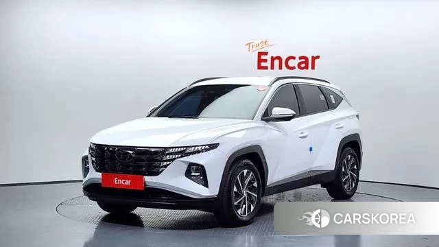 Hyundai Tucson (NX4) 2021 Белый из Кореи