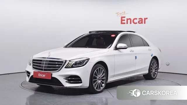 Mercedes-Benz S-Class W222 2018 Белый из Кореи