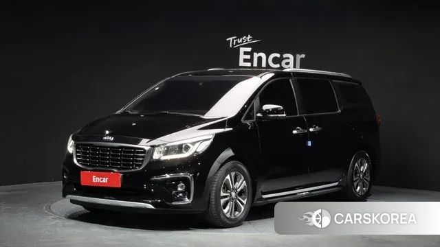 Kia The New Carnival 2019 Черный из Кореи
