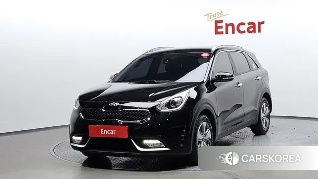 Kia Niro 2018 Черный из Кореи