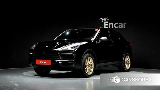 Porsche Cayenne (PO536) 2022 Черный из Кореи