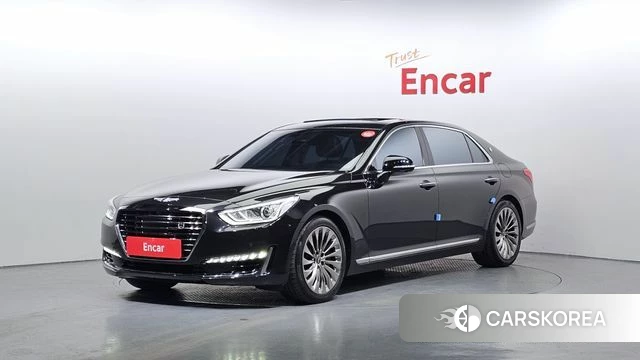 Genesis EQ900 2018 Черный из Кореи