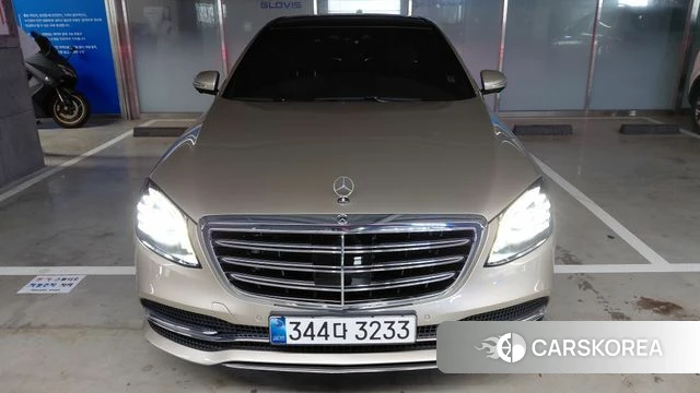 Mercedes-Benz S-Class W222 2020 Песочный из Кореи