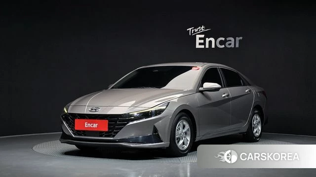 Hyundai Avante (CN7) 2020 Серебристо-серый из Кореи