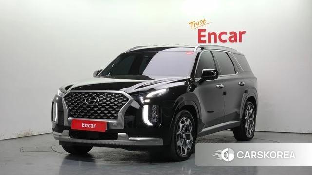 Hyundai Palisade 2022 Черный из Кореи