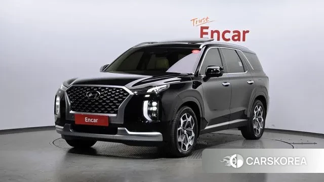 Hyundai Palisade 2021 Черный из Кореи
